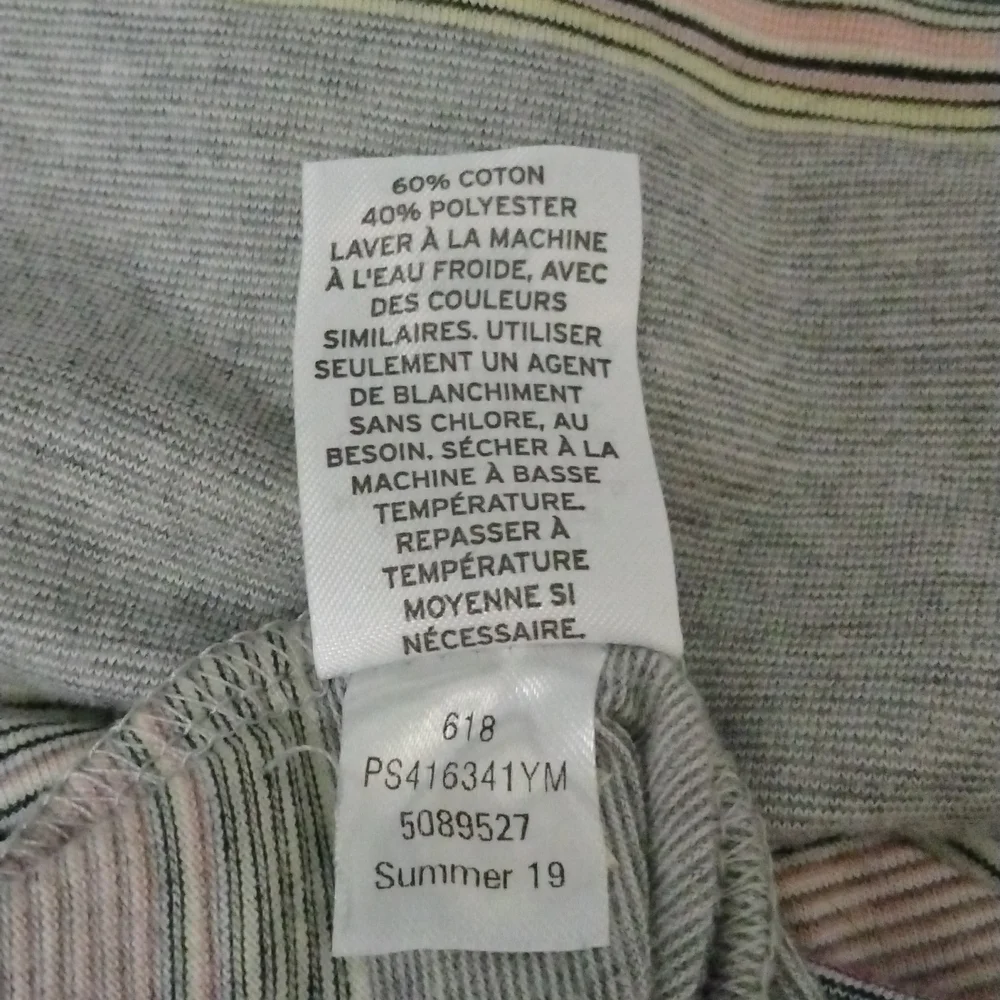 Public Opinion Men's Horizontal Stripes T-SHIRT Sz. XXL - Picture 5 of 6